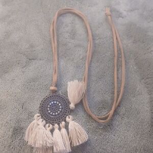 Bohemian Tassel Pendant Necklace